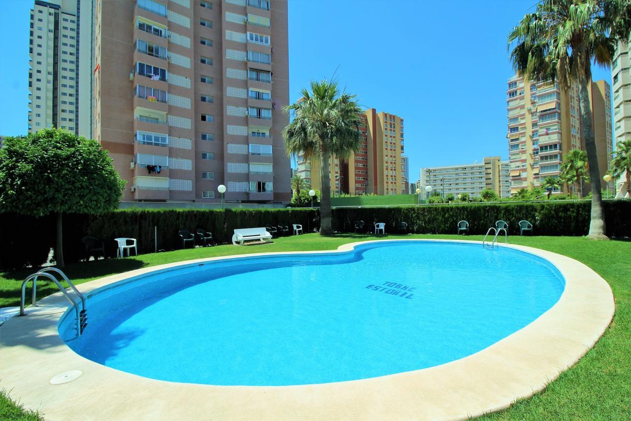 Ferienwohnung Torre Estoril 13-B Benidorm Exterior foto